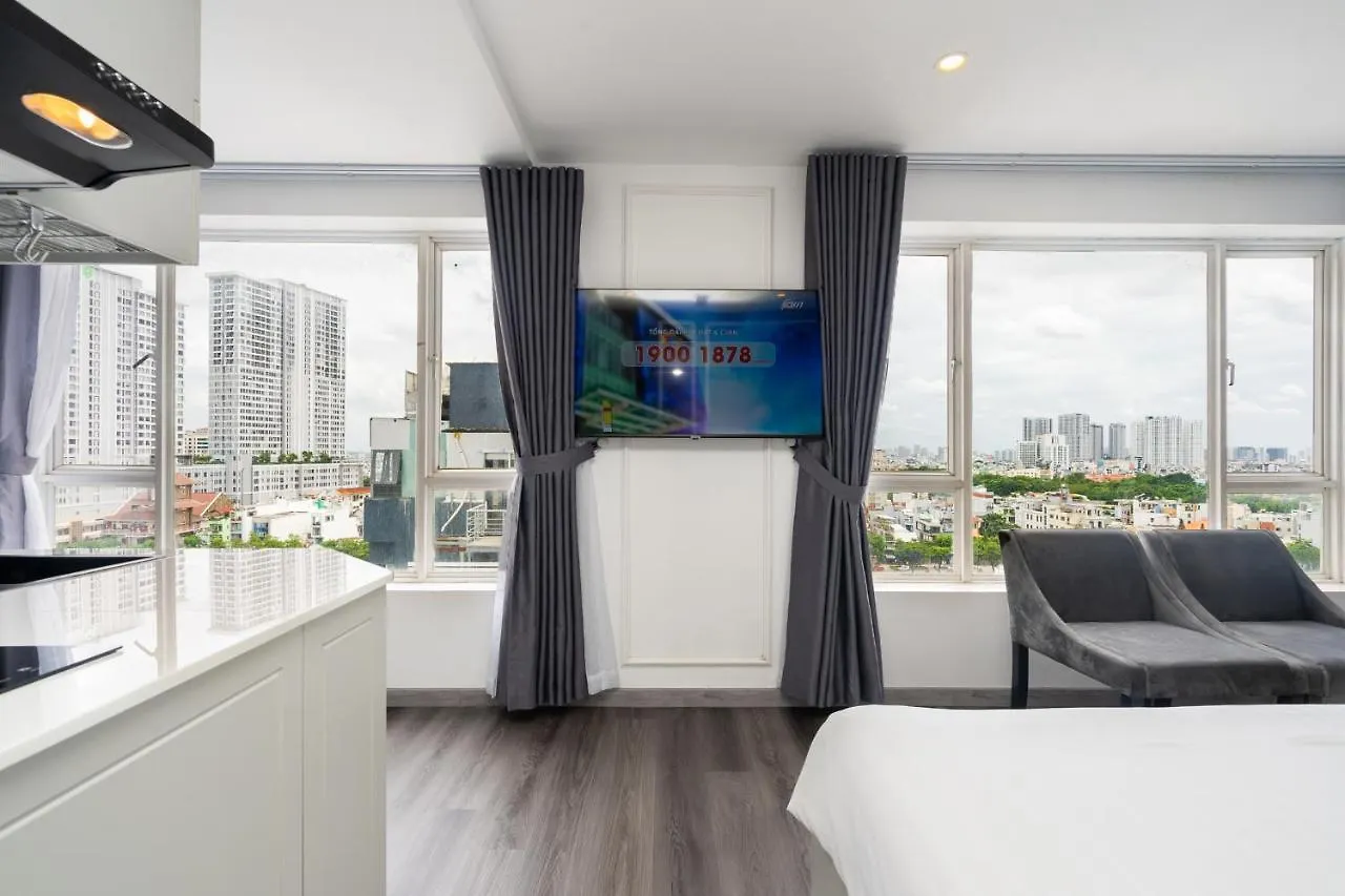 Apartman The Arrivals-Apartment Studio-Best Pool-District 1 Ho Si Minh-város