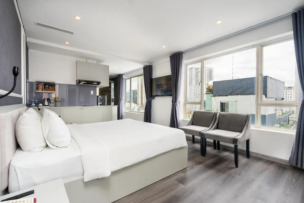 Apartman The Arrivals-Apartment Studio-Best Pool-District 1 Ho Si Minh-város
