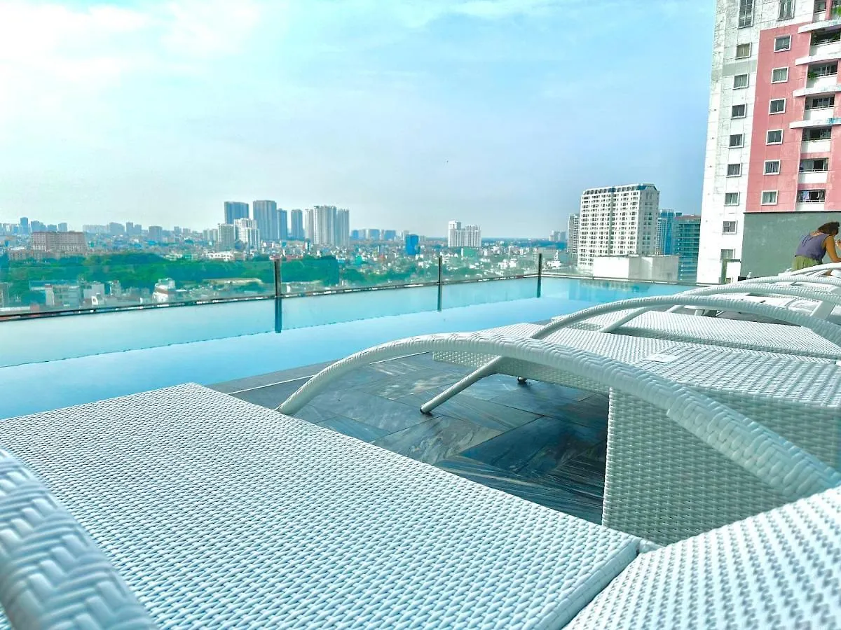 The Arrivals-Apartment Studio-Best Pool-District 1 Ho Si Minh-város